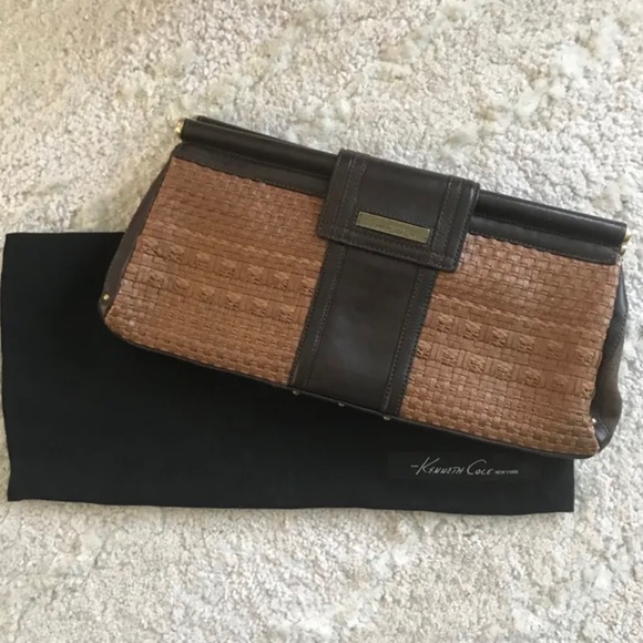 🛒 LAST CALL‼️ NWOT Kenneth Cole New York Clutch - Picture 2 of 3